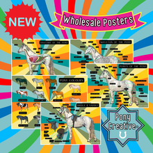 Load image into Gallery viewer, Pony Creative Posters - Wholesale