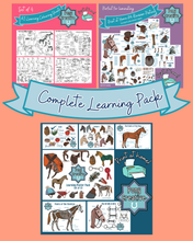 Load image into Gallery viewer, Pony Creative - COMPLETE PACK OF LEARNING PRINTABLES