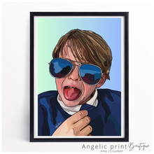 Load image into Gallery viewer, Portrait Hand illustrated Digital Sketch