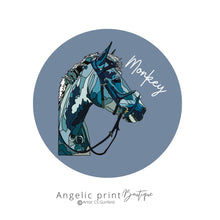 Load image into Gallery viewer, Pony Portrait Hand Illustrated Digital Sketch