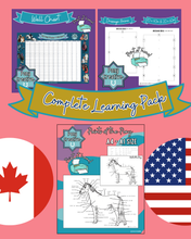 Load image into Gallery viewer, Pony Creative - COMPLETE PACK OF LEARNING PRINTABLES (North American Edition)