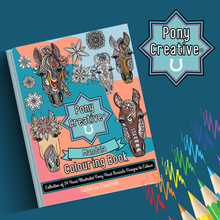 Load image into Gallery viewer, Pony Creative - Mandala Colouring Book