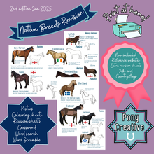 Load image into Gallery viewer, Pony Creative - Printable Native Breed Revision Pack