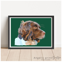 Load image into Gallery viewer, Pet Portrait Hand illustrated Digital Sketch