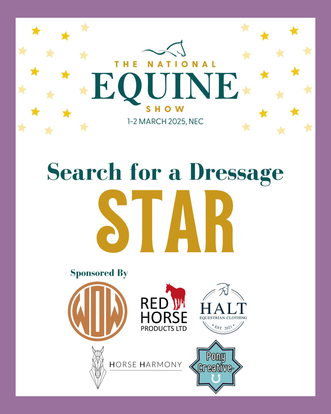 E-riders search for a Dressage Star