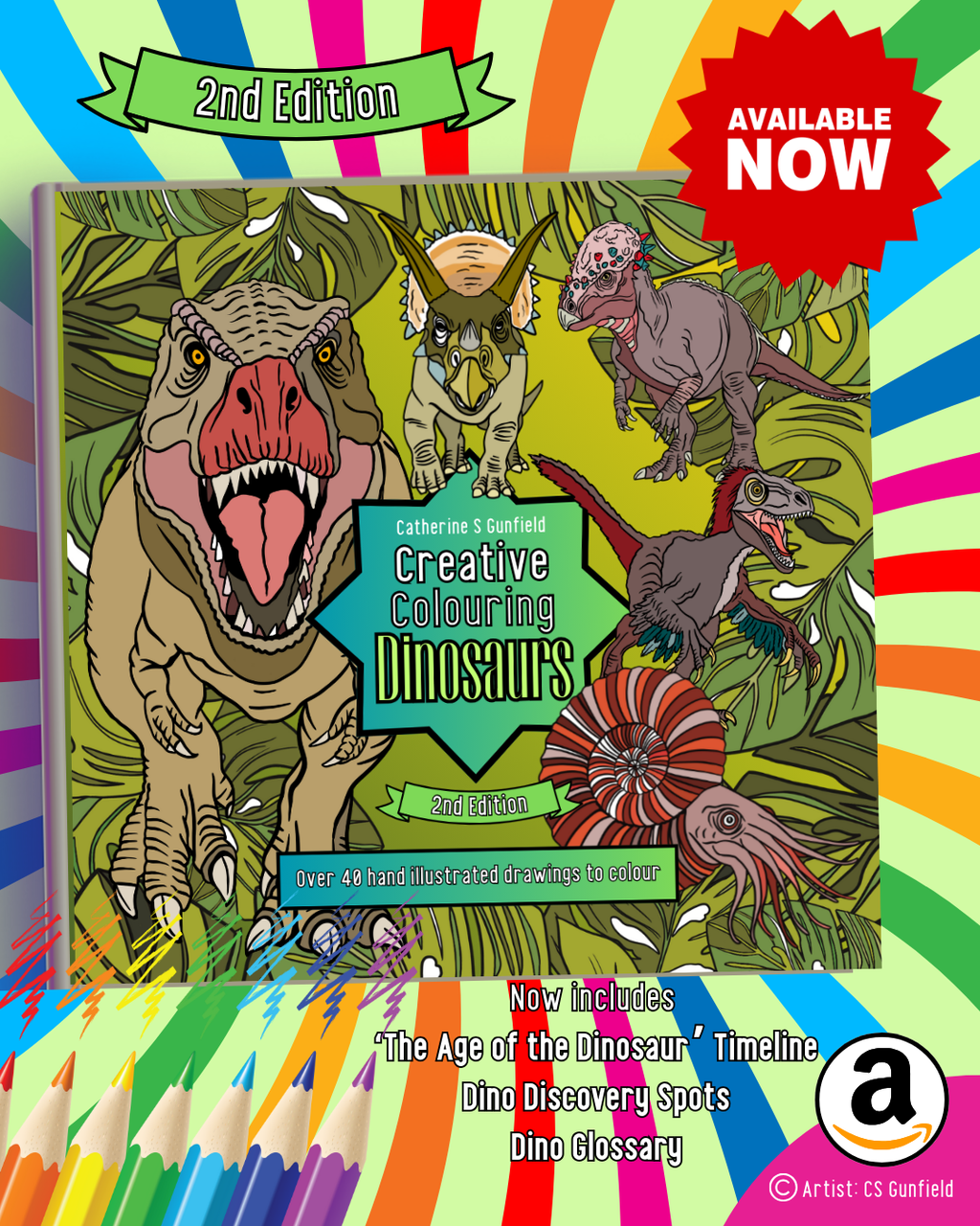 Creative Colouring Dinosaurs - wholesale