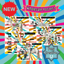 Load image into Gallery viewer, Pony Creative Posters - Wholesale

