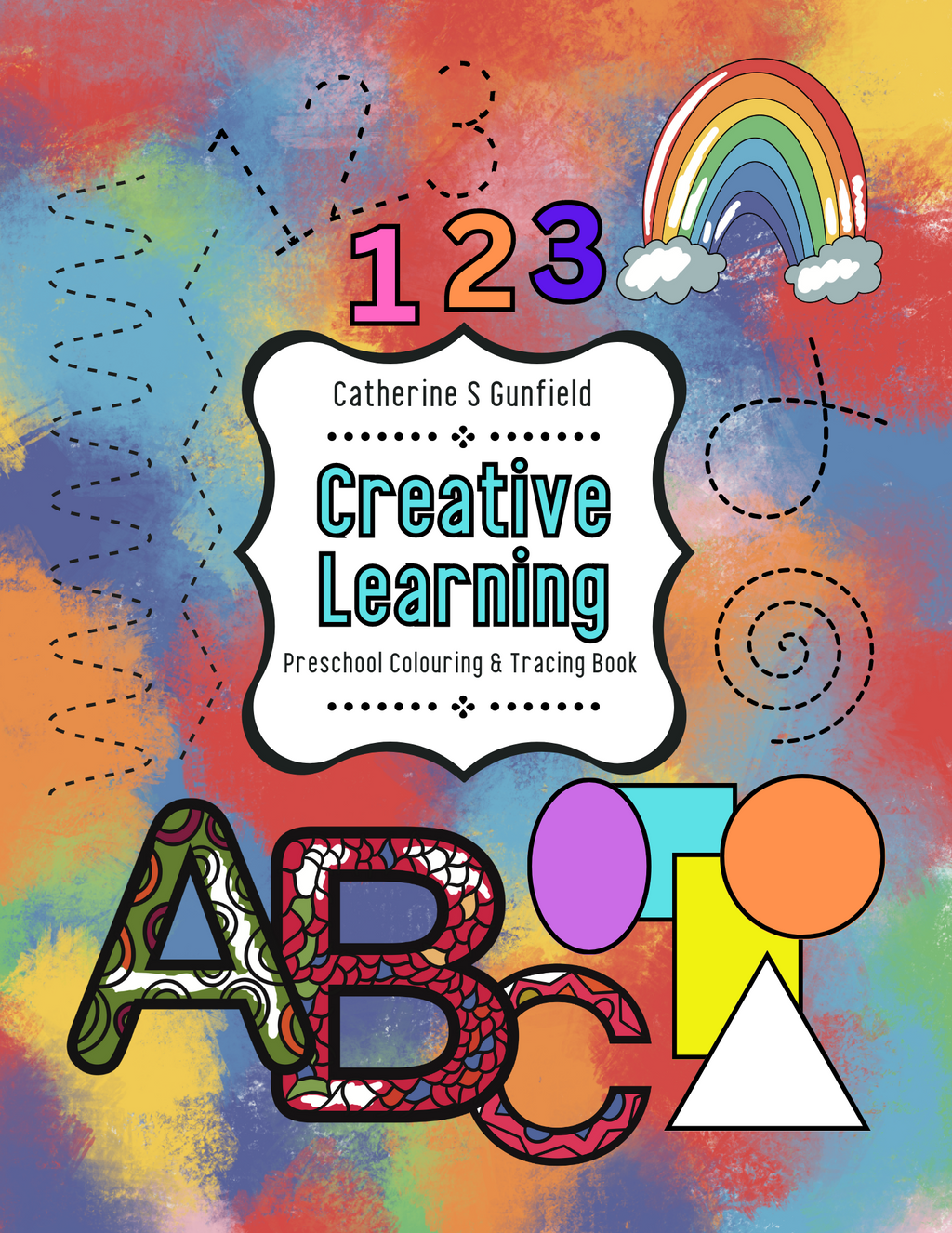 Creative Learning - Preschool colouring & Tracing Book