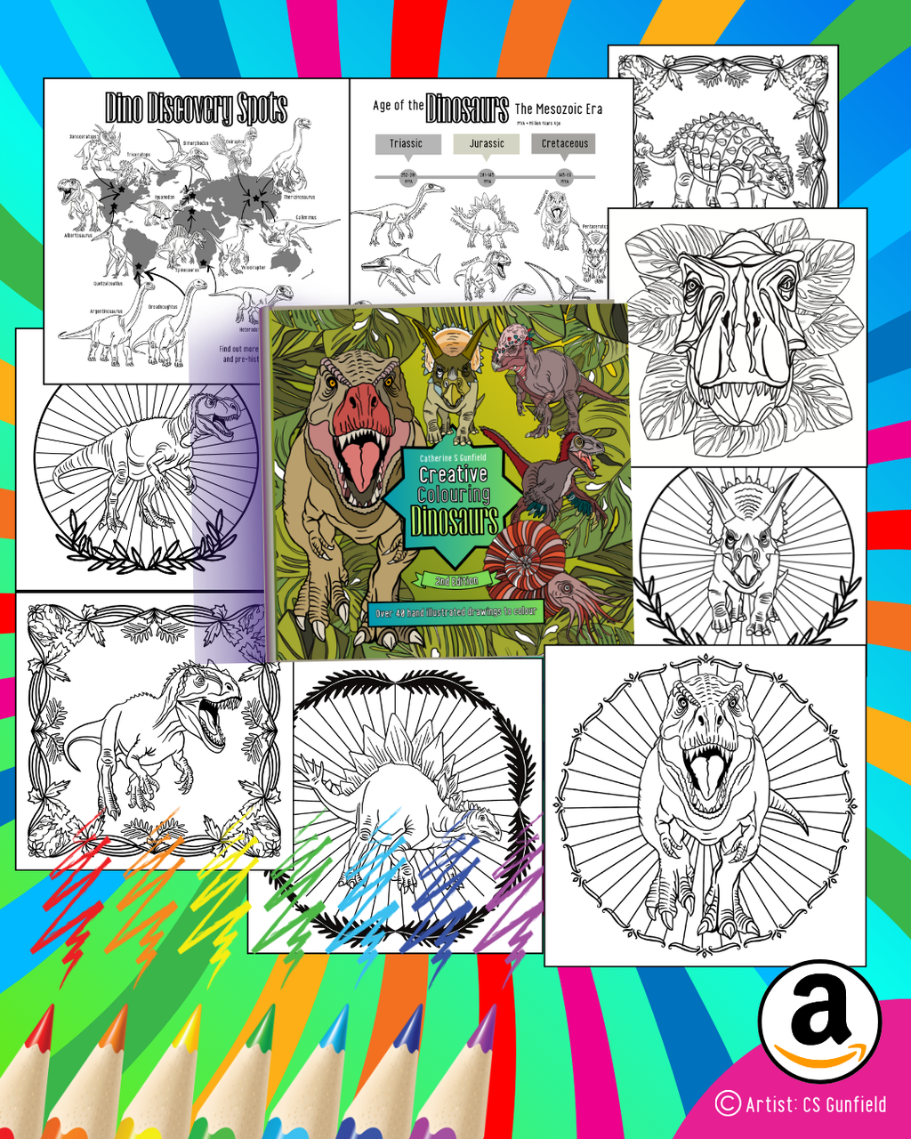 Creative Colouring Dinosaurs - wholesale