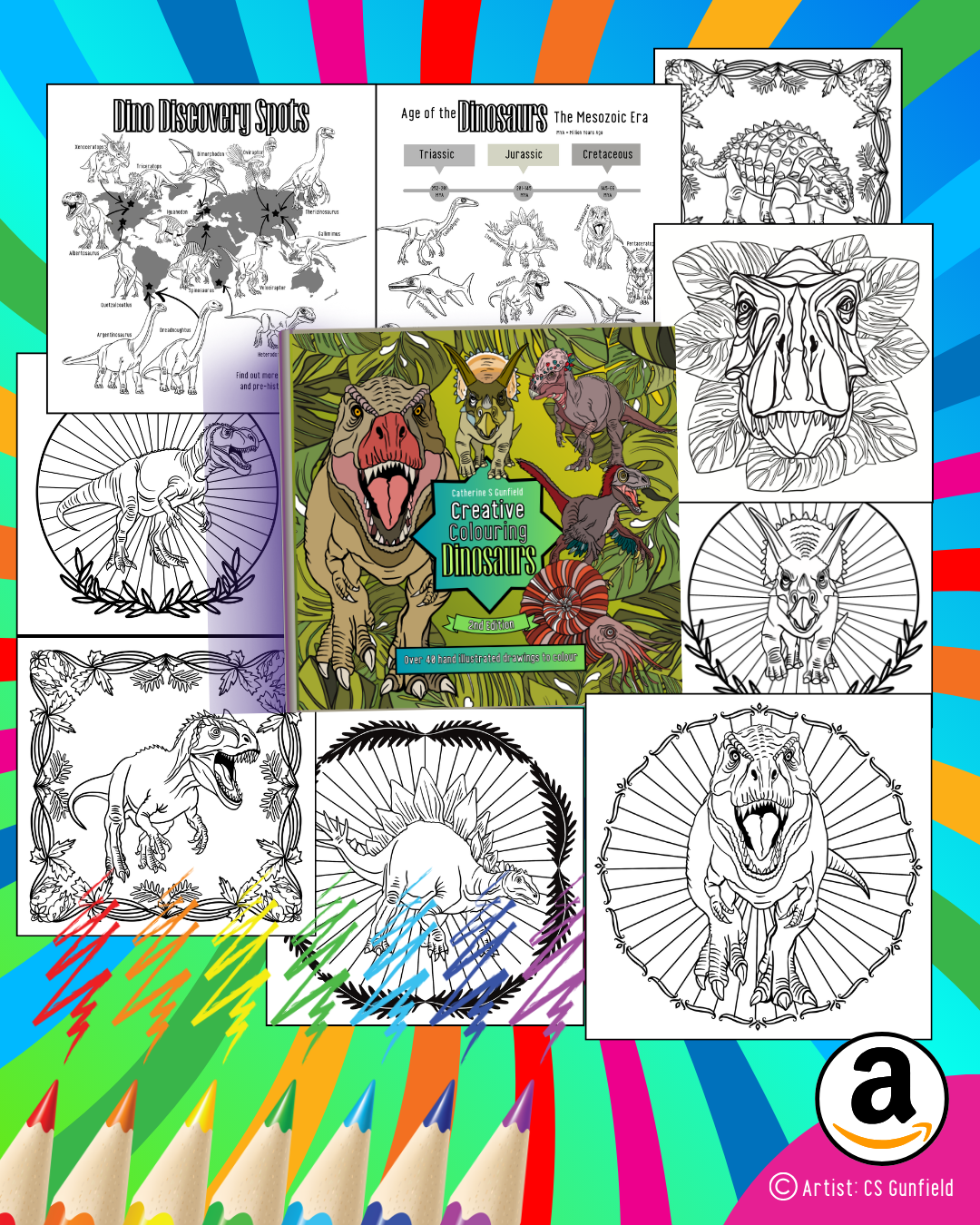 Creative Colouring Dinosaurs - wholesale