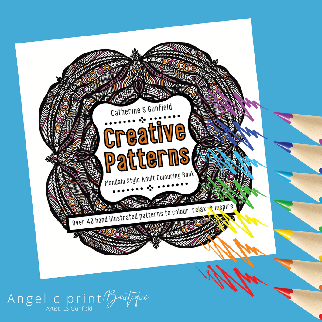 Creative Patterns Colouring Book - wholesale