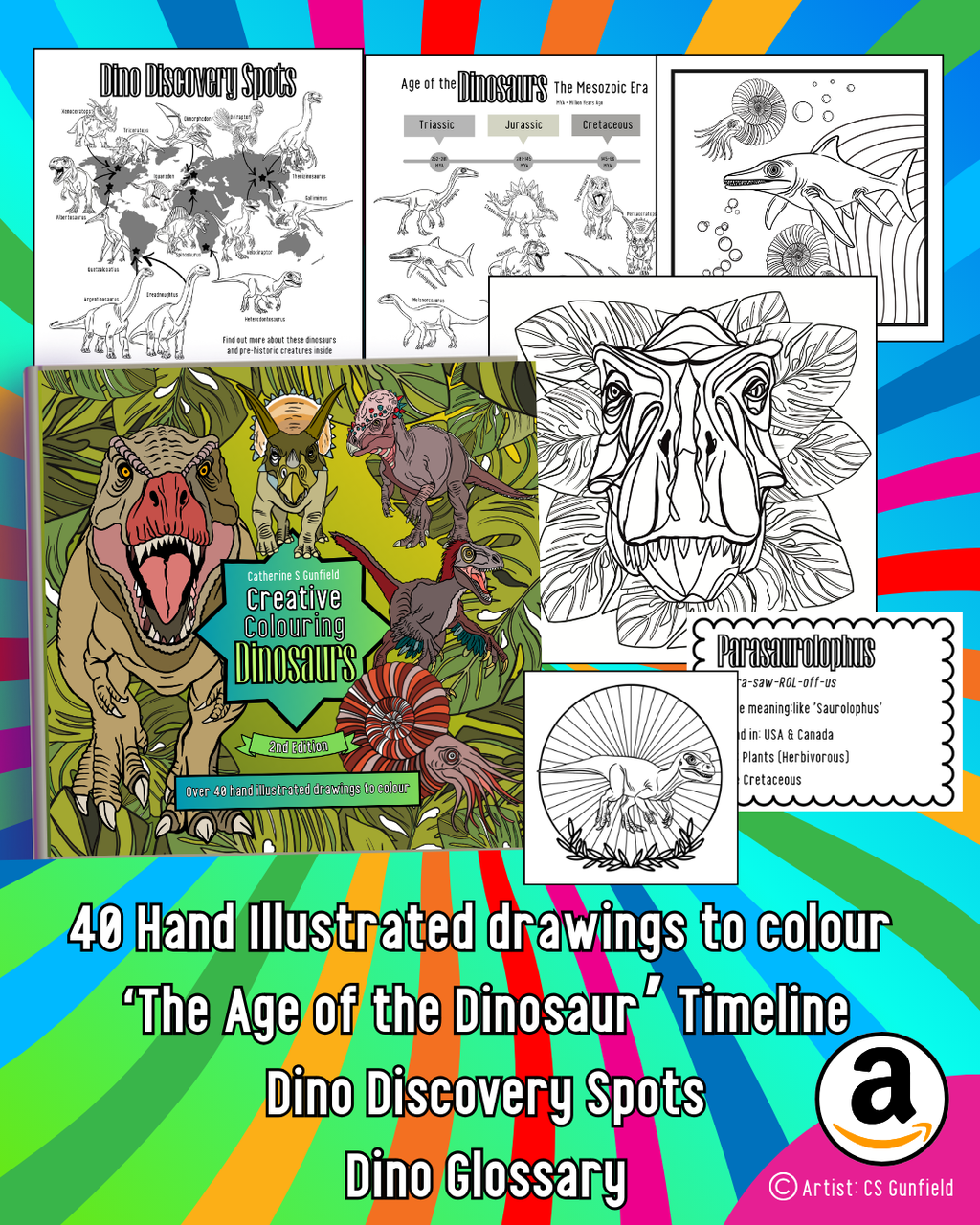 Creative Colouring Dinosaurs - wholesale