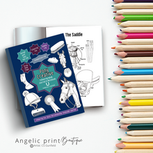Load image into Gallery viewer, Pony Creative Colouring Book &amp; Set of 9 Posters - Christmas 2023 Special
