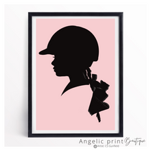 Load image into Gallery viewer, Pony Portrait  -  Bespoke Silhouette Digital Drawing
