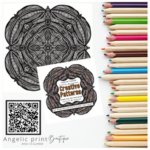 Load image into Gallery viewer, Creative Patterns: Mandala Style Adult Colouring Book

