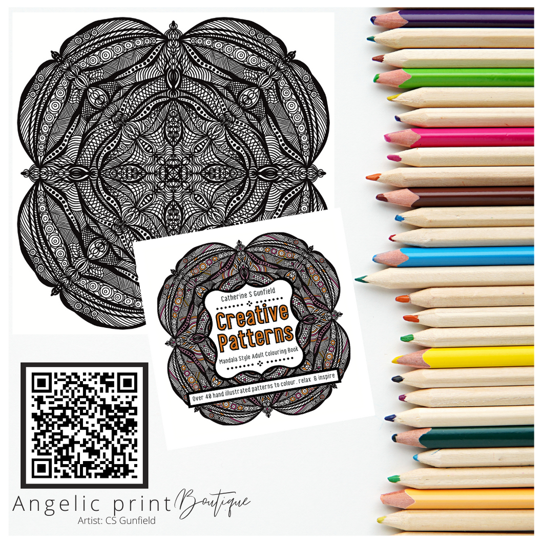 Creative Patterns: Mandala Style Adult Colouring Book