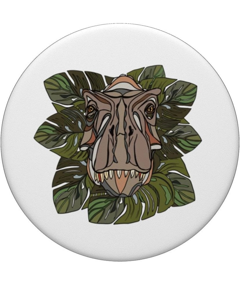Tyrannosaurus PopSockets Swappable PopGrip