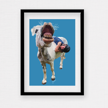 Load image into Gallery viewer, Pony Portrait Hand Illustrated Digital Sketch
