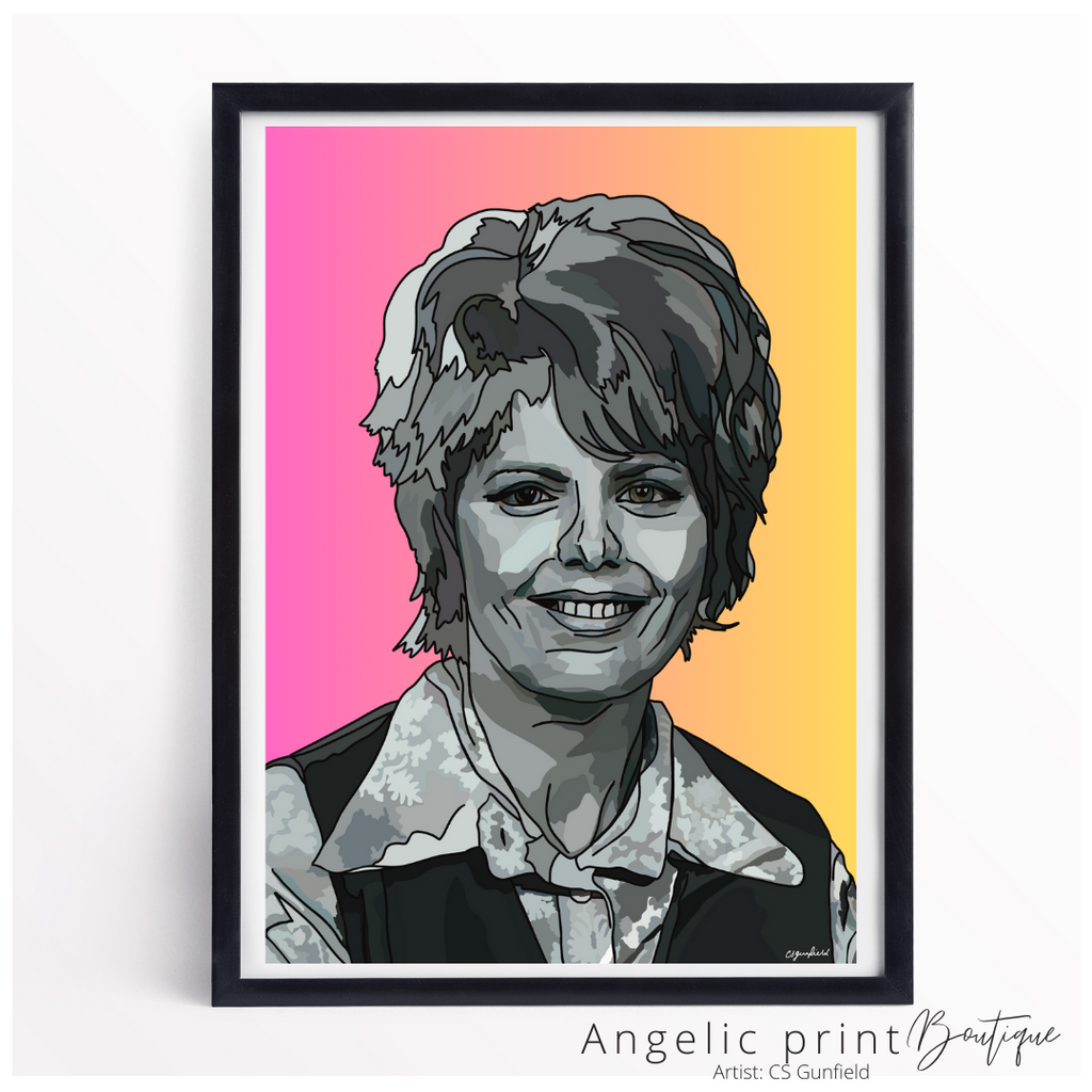 Portrait Hand illustrated Digital Sketch