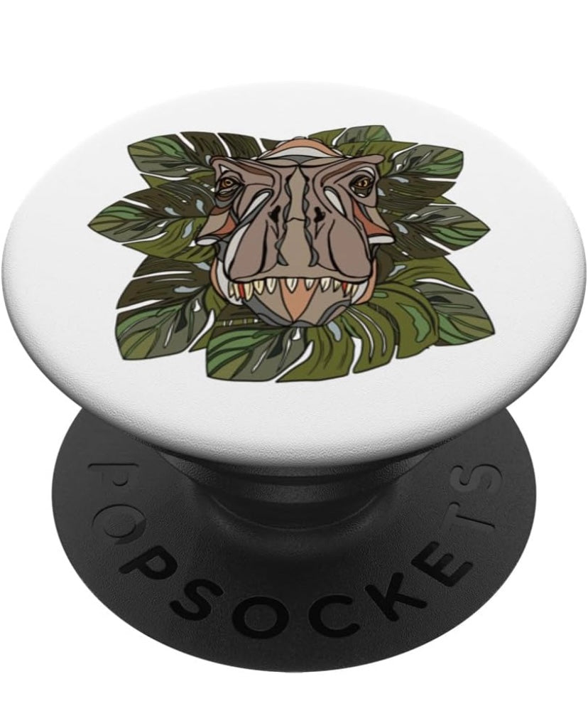 Tyrannosaurus PopSockets Swappable PopGrip
