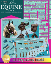 Load image into Gallery viewer, Pony Creative  DIY Pony Learning Boards
