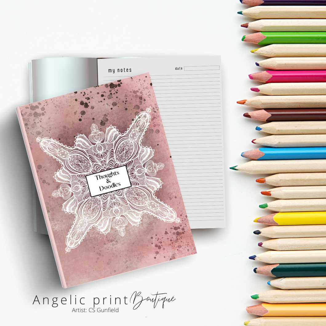 Thoughts & Doodles Book - Mandala Design