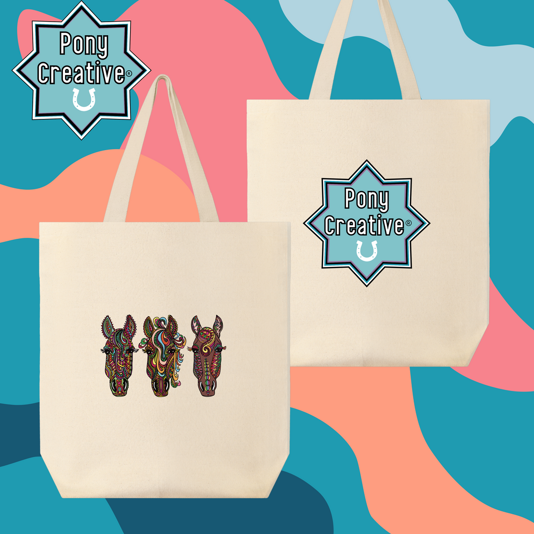 Pony Creative Tote Bag