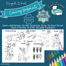 Load image into Gallery viewer, Pony Creative - COMPLETE PACK OF LEARNING PRINTABLES

