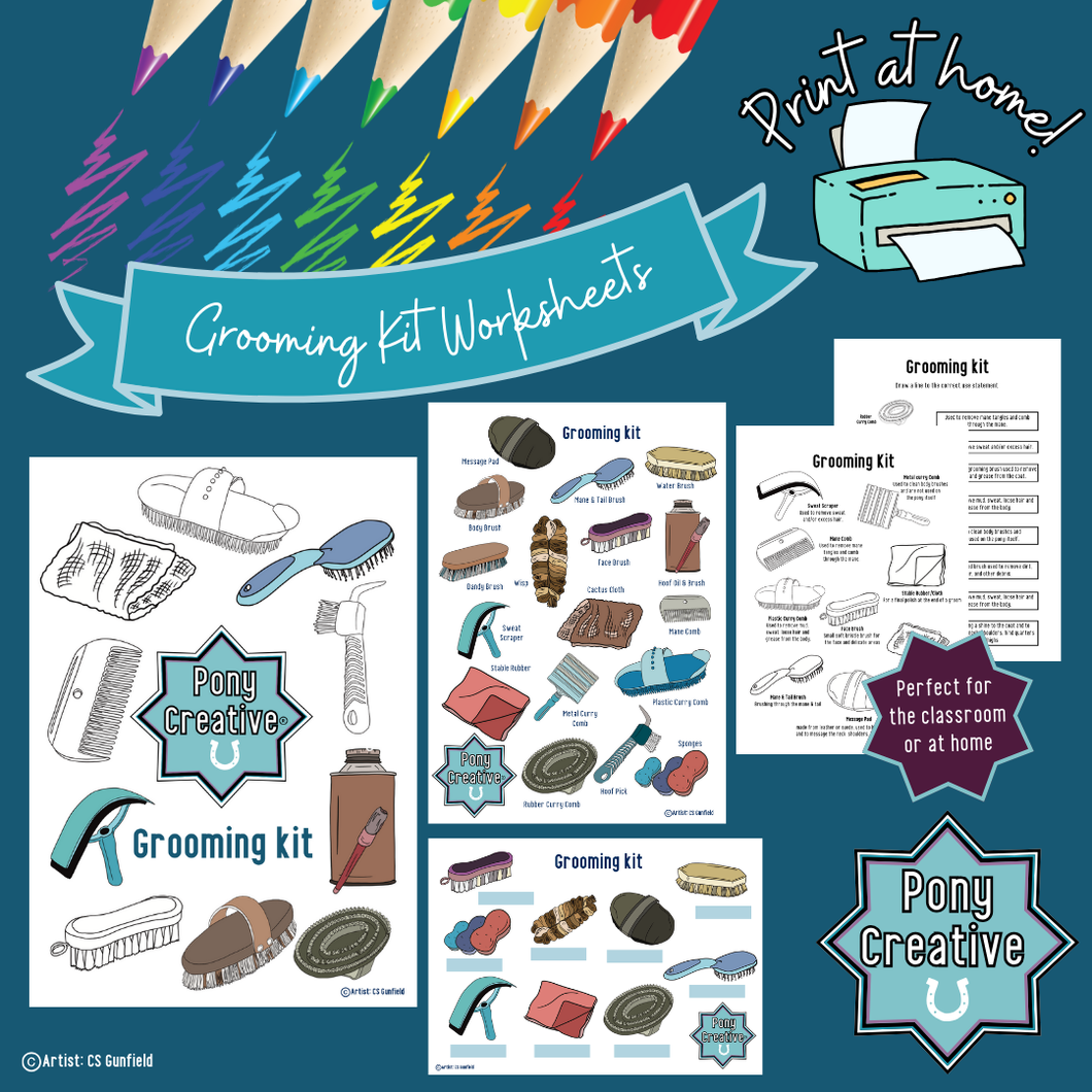 Pony Creative - Grooming Kit Revision Pack