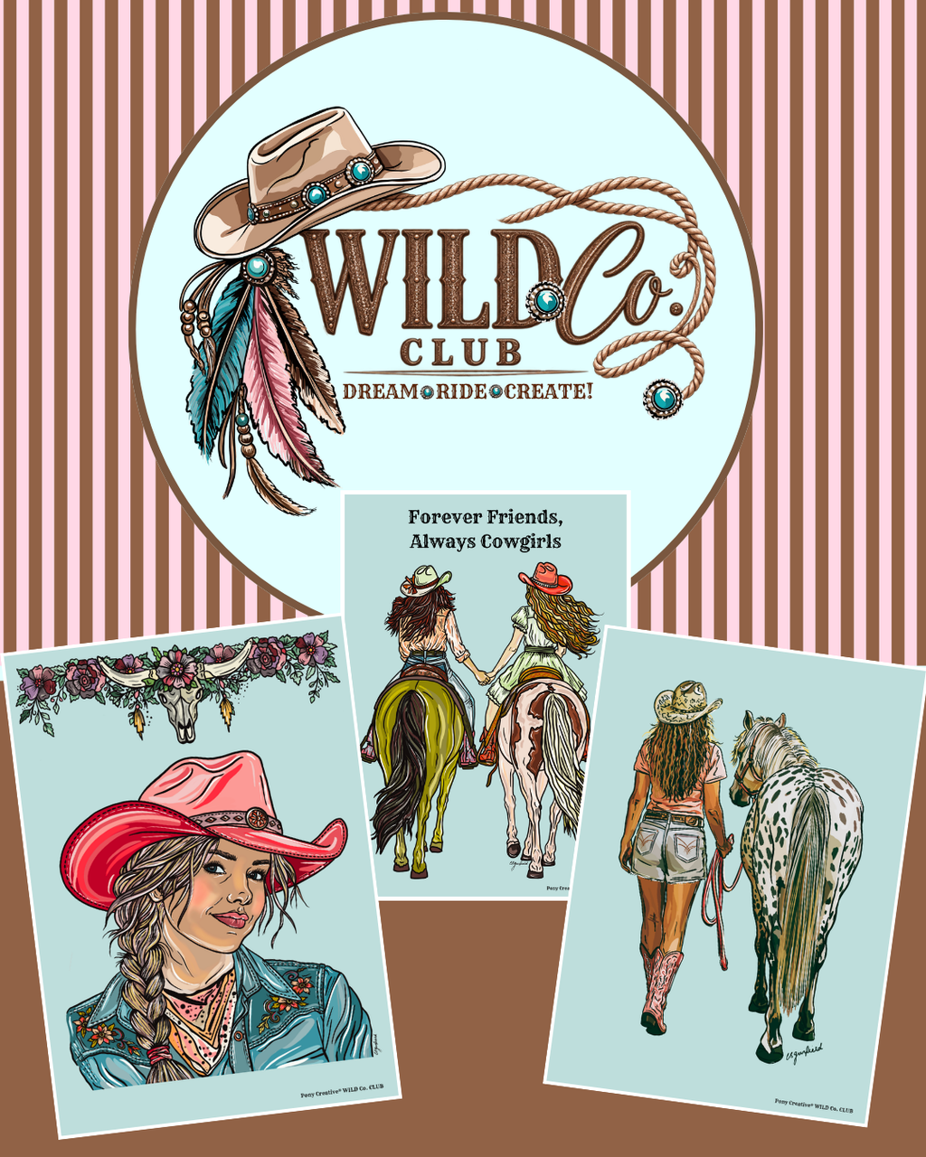 Wild Co. Club printable artwork set #2