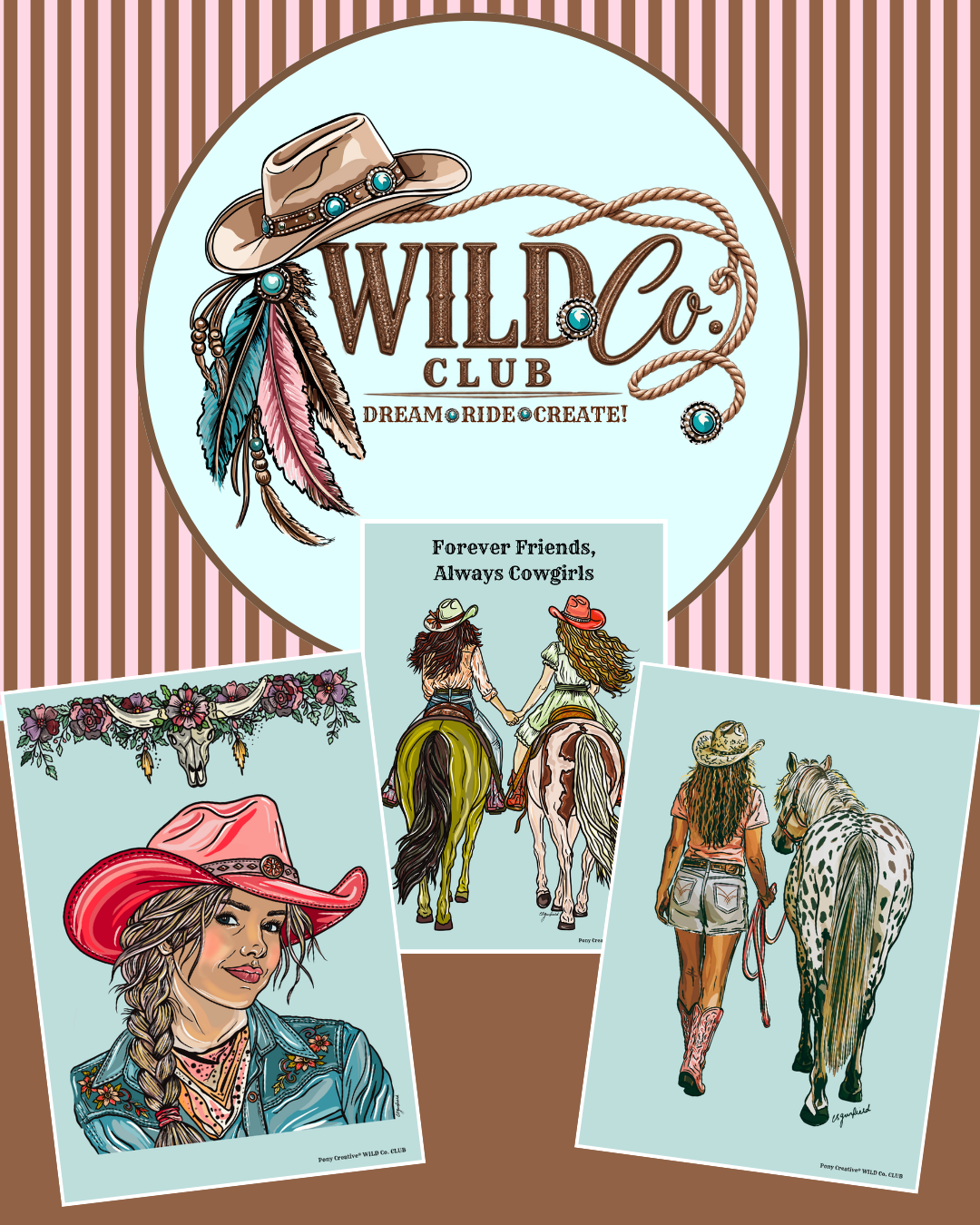Wild Co. Club printable artwork set #2