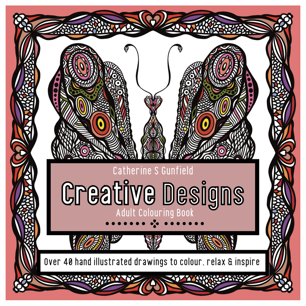 Creative Design: Adult Colouring Book - printable