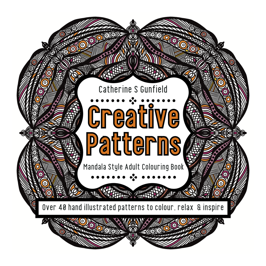 Creative Patterns: Mandala Style Adult Colouring Book - printable