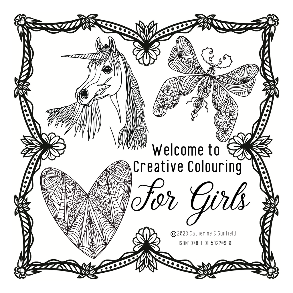 Creative Colouring: For Girls - printable