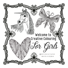 Load image into Gallery viewer, Creative Colouring: For Girls - printable
