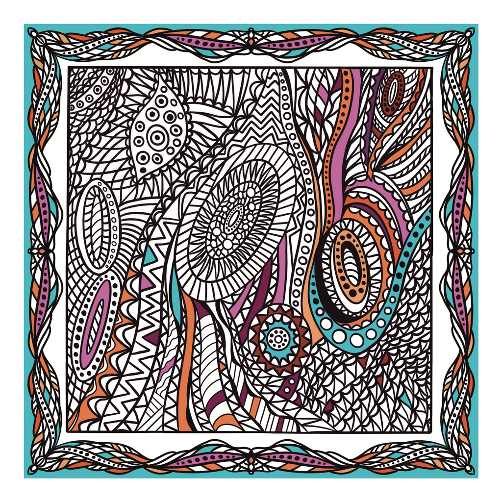 Creative Design: Adult Colouring Book - printable