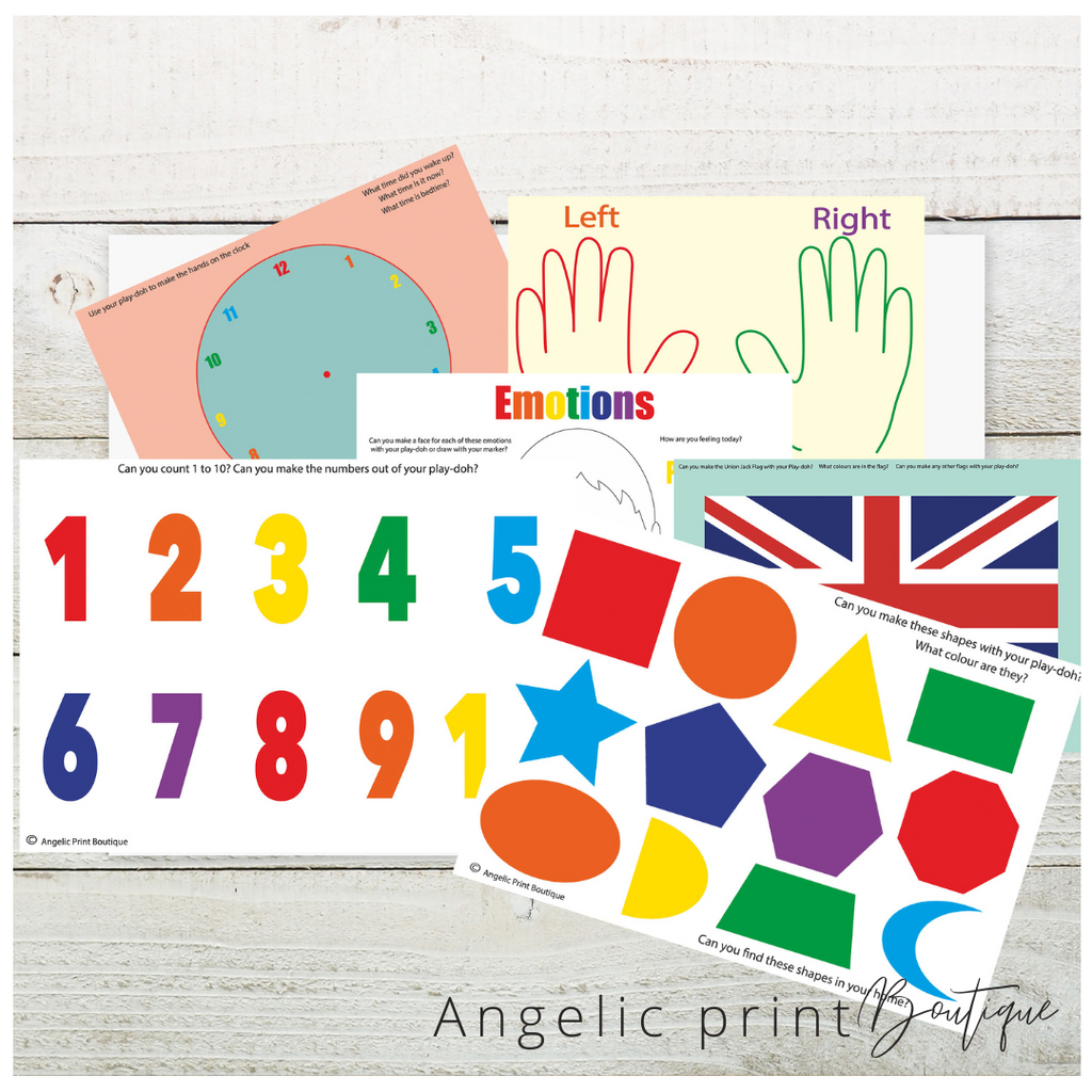 BUMPER pack pre-school learning printables