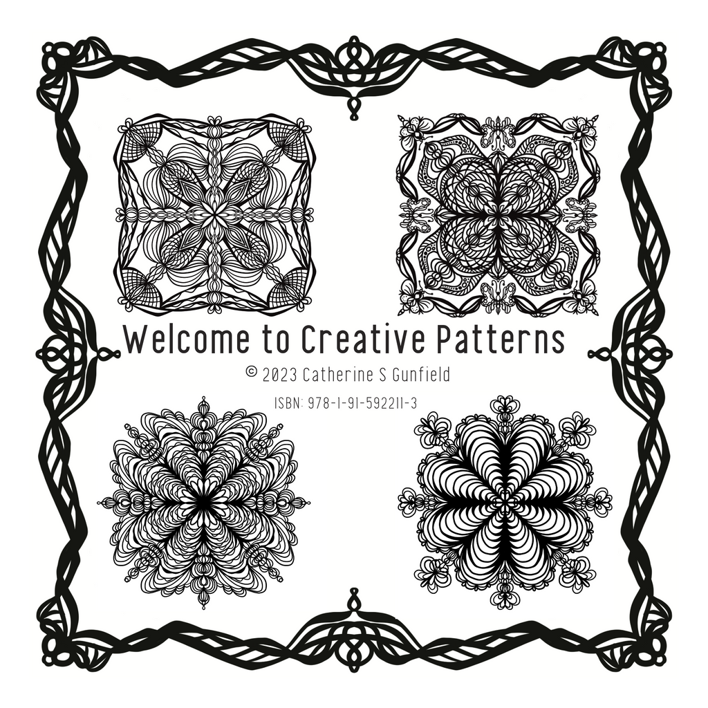 Creative Patterns: Mandala Style Adult Colouring Book - printable