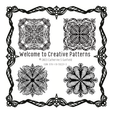 Load image into Gallery viewer, Creative Patterns: Mandala Style Adult Colouring Book - printable
