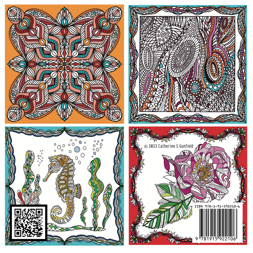 Creative Design: Adult Colouring Book - printable